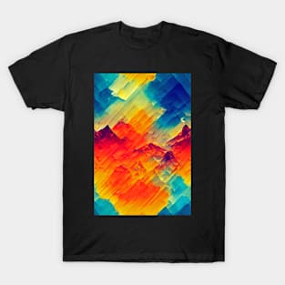 Colorful abstract pattern #57 T-Shirt